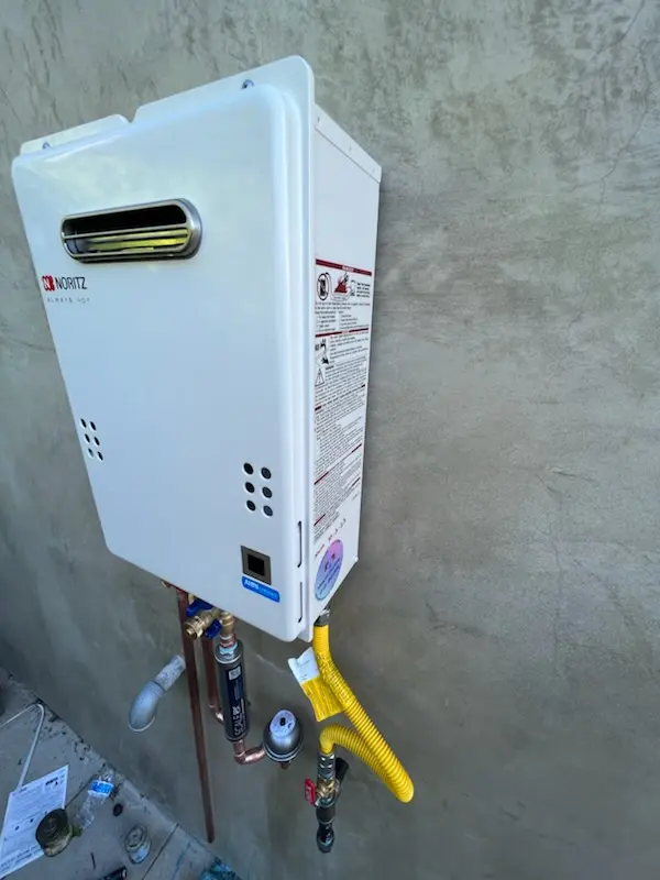 Tankless water heater installation for Spring Hill homes